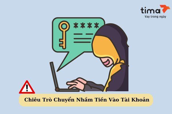 Chiêu trò chuyển nhầm tiền vào tài khoản